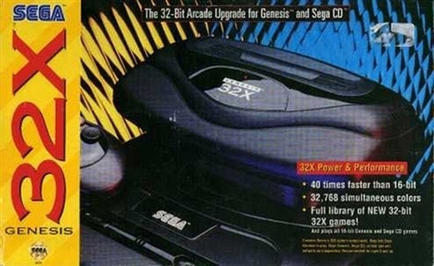 Console SEGA 32X NTSC-J (Japon) – Version Boîte – Occasion – Pour Mega Drive